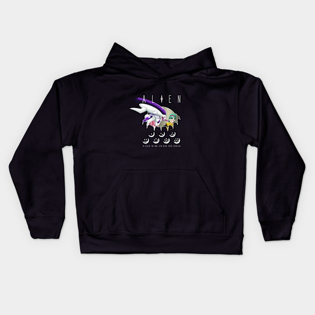 FREEZER ALIEN Kids Hoodie by EBAN